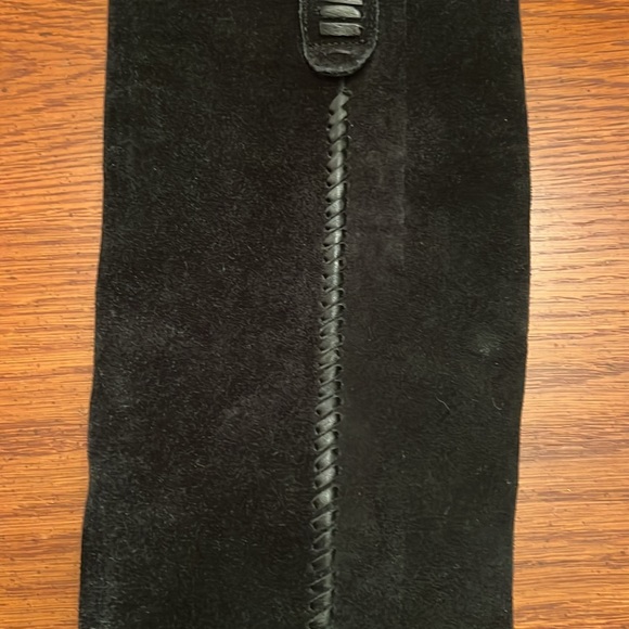 Jack Rogers Sawyer Black Suede Boots 8 - Picture 2 of 14